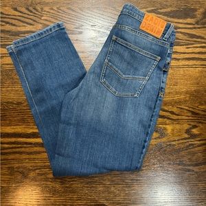 Zadig & Voltaire Mamma Eco Straight Leg Denim Jeans, Medium Blue, Size 27, NWT